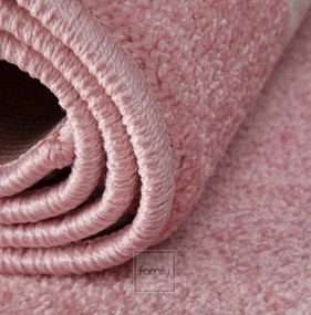 Detský koberec s balónmi v pastelovej ružovej farbe Šírka: 140 cm | Dĺžka: 190 cm