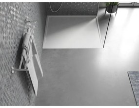 Mexen Amon, SMC obdĺžniková sprchová vanička 100 x 90 cm, biela, 4F109010