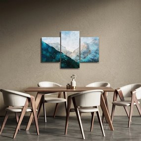 Obraz - Kresba hôr (90x60 cm)