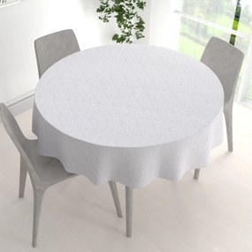 Biante Dekoračný okrúhly obrus Monako PM-123 Mramor biely Ø 50 cm