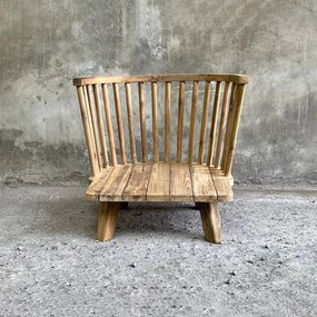 Stolička Malawi 70 × 68 × 70 cm BAZAR BIZAR