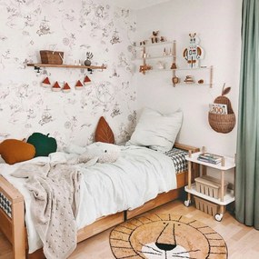 Tapeta príbehy z mora béžová 280x100 cm