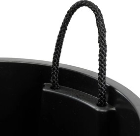 PLASTOVÝ KVETINÁČ URBANIKA ECO 57X29,5 CM SIVÁ