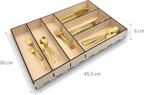 usporadejto.cz Príborník VASKY, 30 x 45,5 x 6 cm