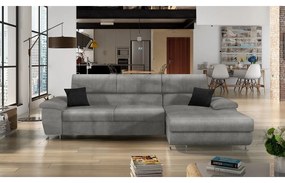 Rohová sedacia súprava Alvin Mini, Dostupné poťahy: Uttario Velvet 2979 + Uttario Velvet 2979 + Senegal 825, Strana: ľavá