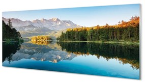Obraz na akrylátovom skle Nemecko mountain forest lake 120x60 cm