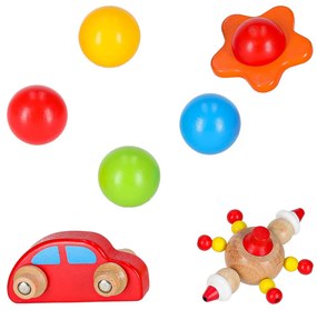 Drevená Montessori guľôčková dráha XXL KIK