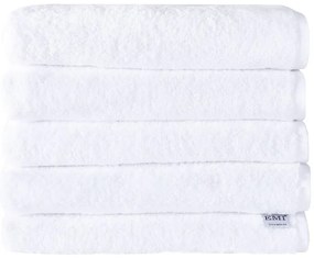 Sada osušky bavlnené biele 5 ks 70 x 140 cm EMI