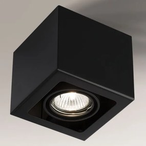 Shilo 1135 - Bodové svietidlo AWA 1xGU10/15W/230V čierna