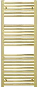 Mexen Helios, vykurovacie teleso 1200 x 500 mm, 448 W, zlatá, W103-1200-500-00-50