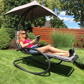 Záhradné relaxačné ležadlo / hojdačka Avenberg ARIEL