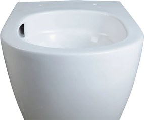 BPS-koupelny Závesná WC misa so SoftClose sedadlom HYD-5312, biela