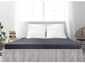 4Home jersey prestieradlo Ideál antracit, 100 x 200 cm