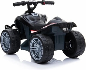 LEAN CARS Štvorkolka TR1805 čierna s batériovým napájaním