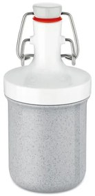 Koziol Fľaša na vodu PLOPP TO GO MINI, 200 ml, sivá
