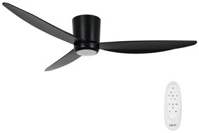 Lucci air 21610749 - LED Stmievateľný ventilátor ARRAY 1xGX53/12W/230V čierna + DO