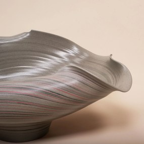 Keramické umývadlo na dosku REA HM-17 Handmade ART béžové