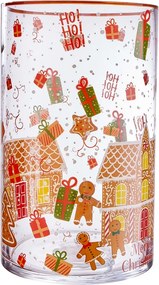 CHRISTMAS DELIGHT Lampáš perníkový panáčik 30 cm
