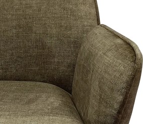 Jedálenská stolička Miracle, olivovo zelená látka