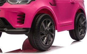 LEAN CARS Elektrické autíčko Land Rover Discovery DLS-K06 ružové
