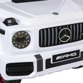 Elektrické autíčko MERCEDES AMG G63 biele