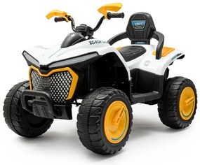 Baby Mix Detská elektrická štvorkolka Strong 4 x4, žltá
