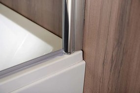 Polysan Polysan, SPERA 65 vaňová zástena 650mm, číre sklo, BS-65