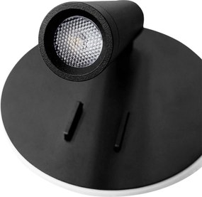 Toolight Toolight, LED nástenné svietidlo 16x14cm, 10W, APP1614-1W, čierna, OSW-06529