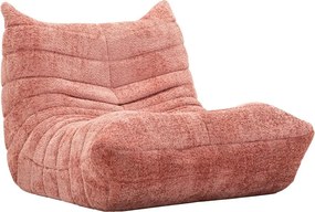 Ružový sedací vak z textílie buklé Mask – Mauro Ferretti