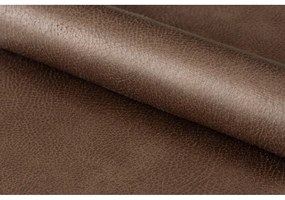 Hnedé jedálenské stoličky z imitácie kože v súprave 2 ks Kira – Actona