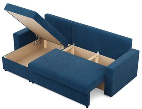 Rohová rozkladacia sedačka NEO Poso granátová