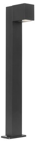 Inteligentná stojaca vonkajšia lampa čierna 65 cm IP44 vrátane Wifi GU10 - Baleno