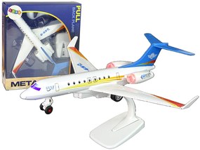 Lean Toys Biele osobného lietadla G-650