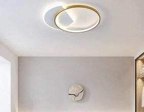 Toolight Toolight, LED stropné svietidlo 40cm, 30W, 3000K LHJ078-C, zlatá, OSW-50038