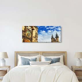 Obraz - Pražský orloj (120x50 cm)