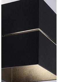 Rabalux 7017 - Nástenné svietidlo KAUNAS 1xG9/10W/230V čierna