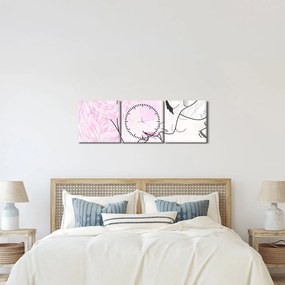 Obraz - Bozk (s hodinami) (90x30 cm)