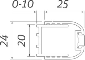 Roth Štvorcový alebo obdĺžnikový sprchovací kút LYE4+LYE4, brillant - bez vaničky ROTH-Variant: šírka pravých dverí: 100 cm, šírka ľavých dverí: 110 …