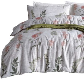 RENFORCÉ OBLIEČKY SILE EXCLUSIVE 200X220 CM, 2KS 70X80 CM KVETY