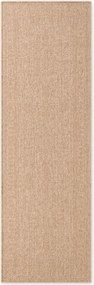 NORTHRUGS, Koberec behúň Duet Kona 106250 Beige/White - na von aj na doma, 80x250, béžová, chodba / predsieň