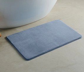 Predložka do kúpeľne, cca 100 x 60 cm, modrá