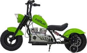 Ramiz Chopper Warrior Zelený motocykel
