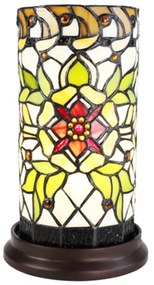 Vitráž stolné svietidlo CYLINDER CAPH