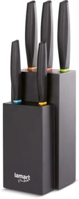 Lamart LT2158 Sada nožov v bloku Color, 5 ks