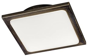 TRIO - LED Stmievateľné stropné svietidlo DENVER 1xLED/20W/230V patina