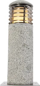 Moderná vonkajšia stojaca lampa Granit 40 cm - Happy