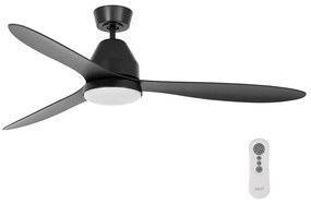 Lucci air 213044 - Stropný ventilátor WHITEHAVEN 1xGX53/18W/230V čierna + DO FAN00236