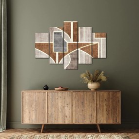 Obraz - Tvary (150x105 cm)