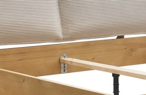 Posteľ z masívneho dreva Andria 180x200 cm, prírodný smrek