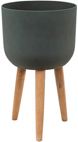Refined Retro with feet Logan pine green 36x63 cm